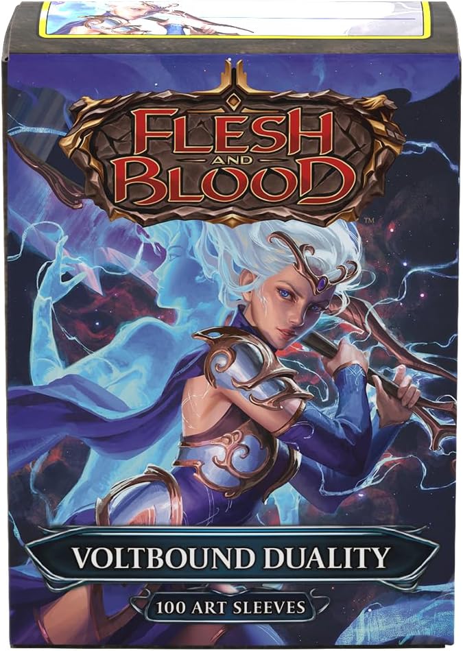 Dragon Shield | Flesh & Blood Art Sleeves | 100 CT - Smooth & Tough Premium TCG Sleeves | Compatible with Pokemon, One Piece & Magic the Gathering |