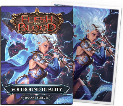 Dragon Shield | Flesh & Blood Art Sleeves | 100 CT - Smooth & Tough Premium TCG Sleeves | Compatible with Pokemon, One Piece & Magic the Gathering |