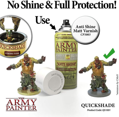 The Army Painter Quickshade Dip Soft Tone, Quickly Dipping and Shading Entire Wargaming Armies, Oil Wash for Miniature Figures, for Tabletop Roleplaying or Wargames, 250 ml (Soft Tone