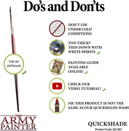 The Army Painter Quickshade Dip Soft Tone, Quickly Dipping and Shading Entire Wargaming Armies, Oil Wash for Miniature Figures, for Tabletop Roleplaying or Wargames, 250 ml (Soft Tone