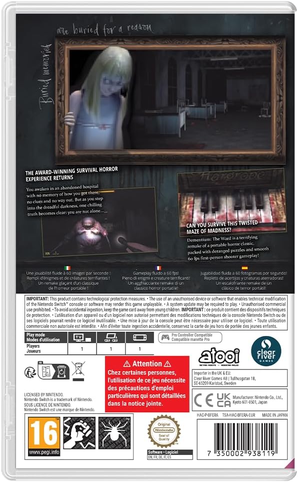 Dementium The Ward NS, Dementium The Ward NS