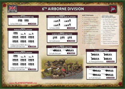 Flames of War - British - 6th Airborne Army