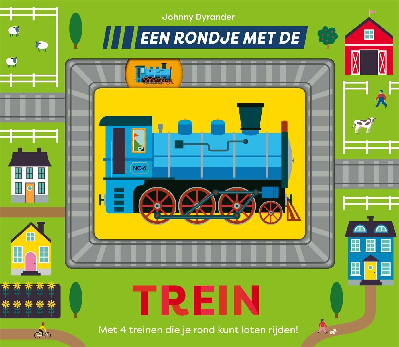 Een Rondje met de Trein - Kartonboekje