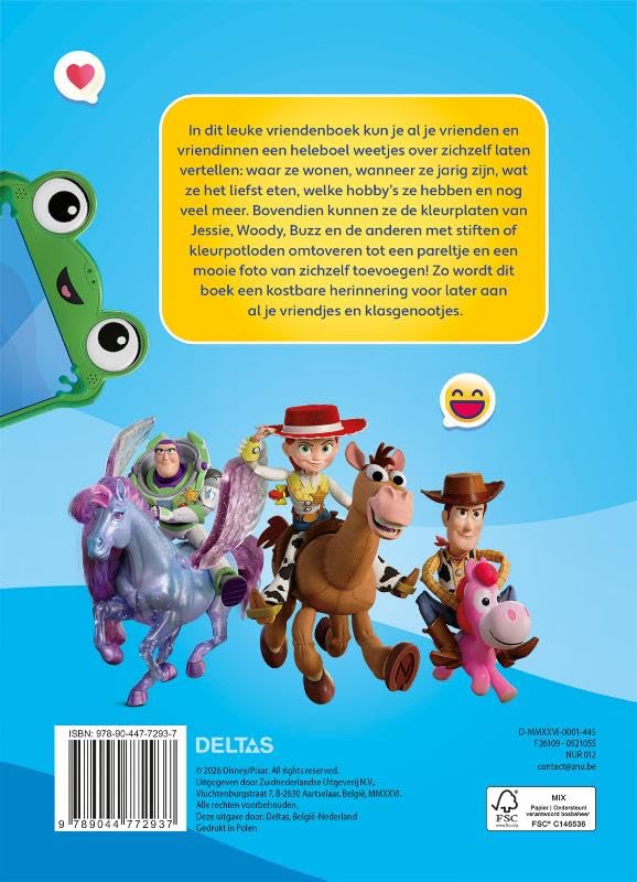 Disney vriendenboek Toy Story 5