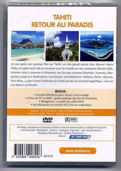 Antoine - Tahiti : retour au paradis - Édition Collector 2 DVD