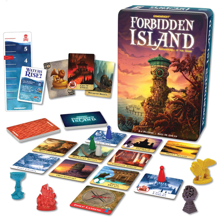 Gamewright | Forbidden Island | Board Game | Ages 10+ | 2-4 Players | 30 Minute Playing Time