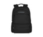 Wenger 600630 FUSE 16' Laptop Backpack , Padded laptop compartment with iPad/Tablet / eReader Pocket in Black {20 Litres}