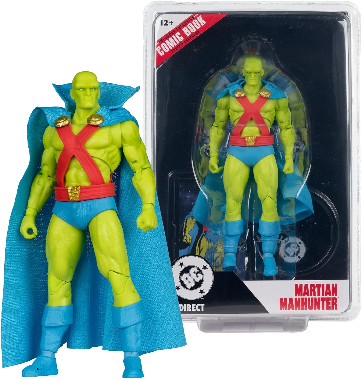 DC Direct Page Punchers Actionfigur Martian Manhunter (Justice League #77) 18 cm