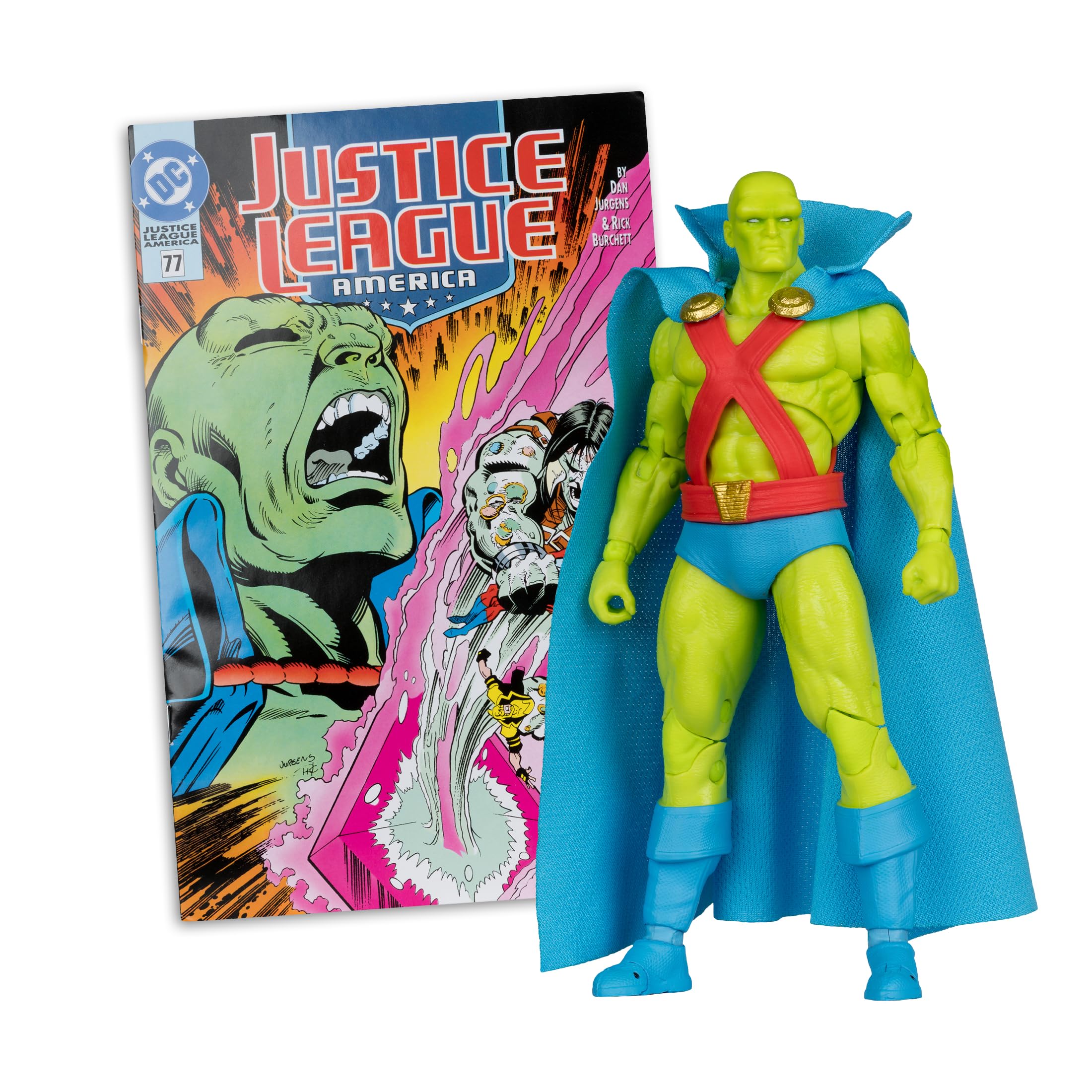 DC Direct Page Punchers actiefiguur Martian Manhunter (Justice League #77) 18 cm