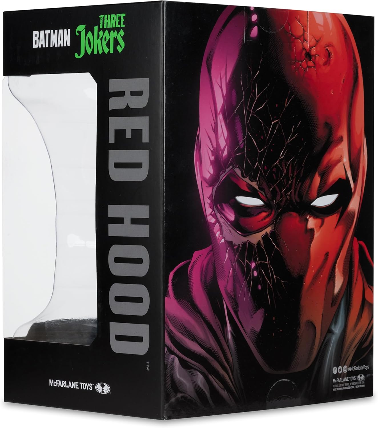 McFarlane -DC Direct – Replica Prop WV6 18 cm– Busto Red Hood in scala 1:3 Batman: Three Jokers
