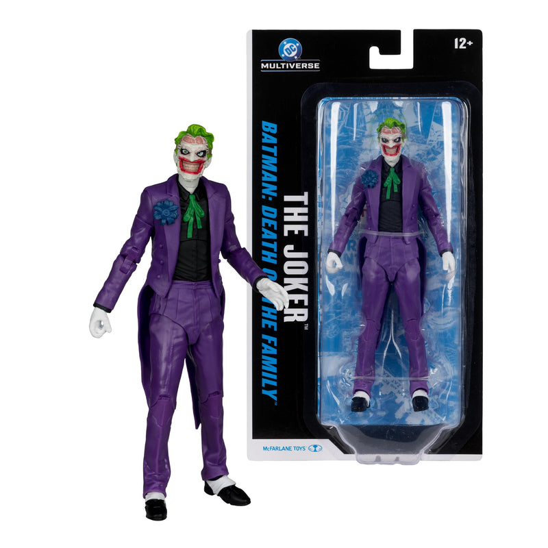 McFarlane DC Multiverse The Joker (Death of the Family) 7in Action Figure Toys Blister Card