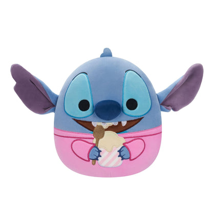 Squishmallows Original Disney 8-Inch Stitch Easting Ice cream Plush - Little Ultrasoft Official Jazwares Plush