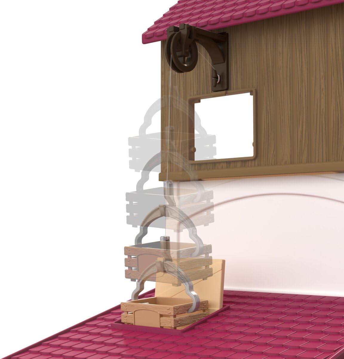 Schleich Horse Club | Lakeside Villa & Paddock 42785 | Reiterhof Spielset mit Villa, 2 Pferden, 3 Figuren und Hund | Aufzug, Rutsche, Schaukel & Zubehör | Spielzeug für Kinder ab 5 Jahren | 157 Teile