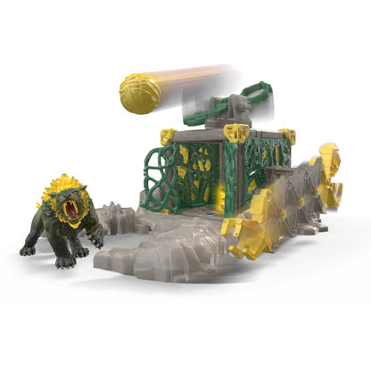 Schleich ELDRADOR - 51PC Jungle Stronghold Playset - Kids 7+ | 42809