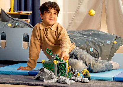 Schleich ELDRADOR - 51PC Jungle Stronghold Playset - Kids 7+ | 42809