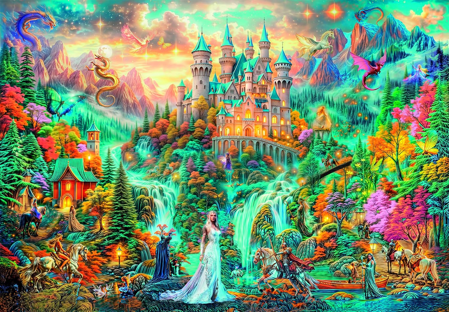 Legends Of The Hidden Realm HQC (2000 stukjes) (Puzzle)