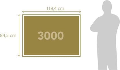 Clementoni:  Puzzle 3000 Pz - Free To Roam