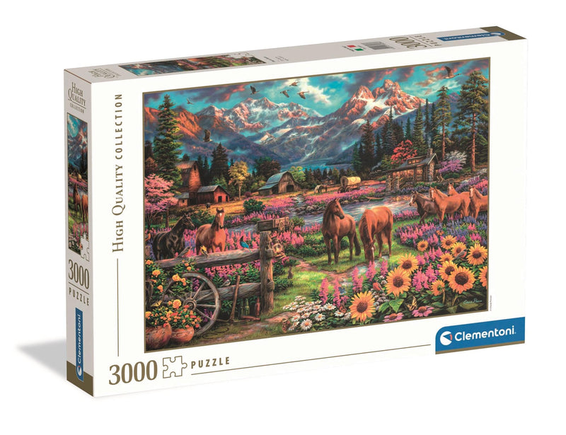 Clementoni:  Puzzle 3000 Pz - Free To Roam