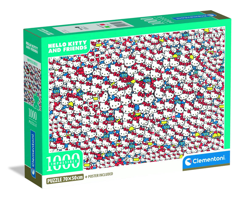 Hello Kitty - Impossible Puzzle (Compact Box 1000 stukjes) (Puzzle)