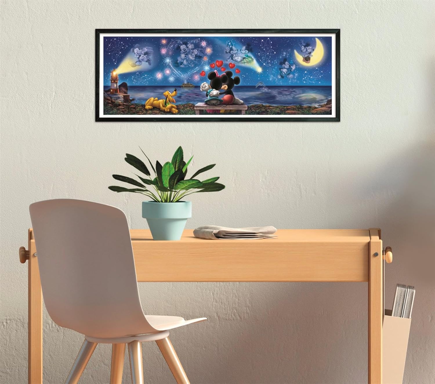 Mickey & Minnie - Panorama (Compact Box 1000 stukjes)