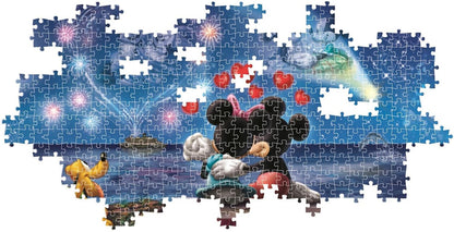 Mickey & Minnie - Panorama (Compact Box 1000 stukjes)
