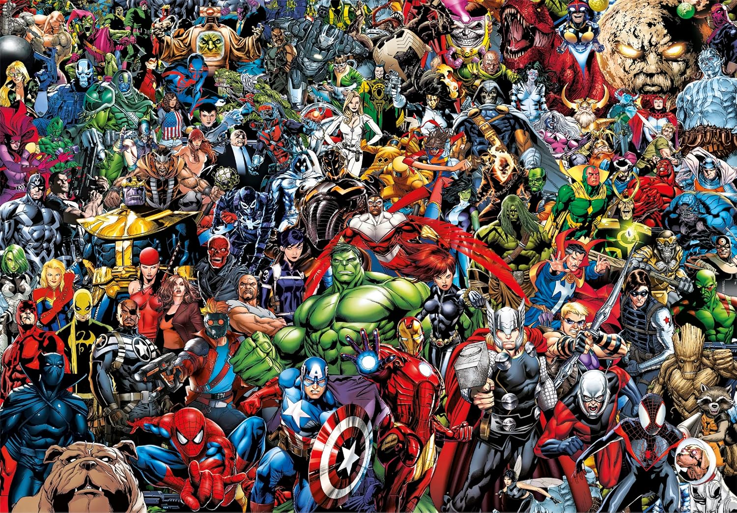 Clementoni: Pzl 1000 Impossible Marvel