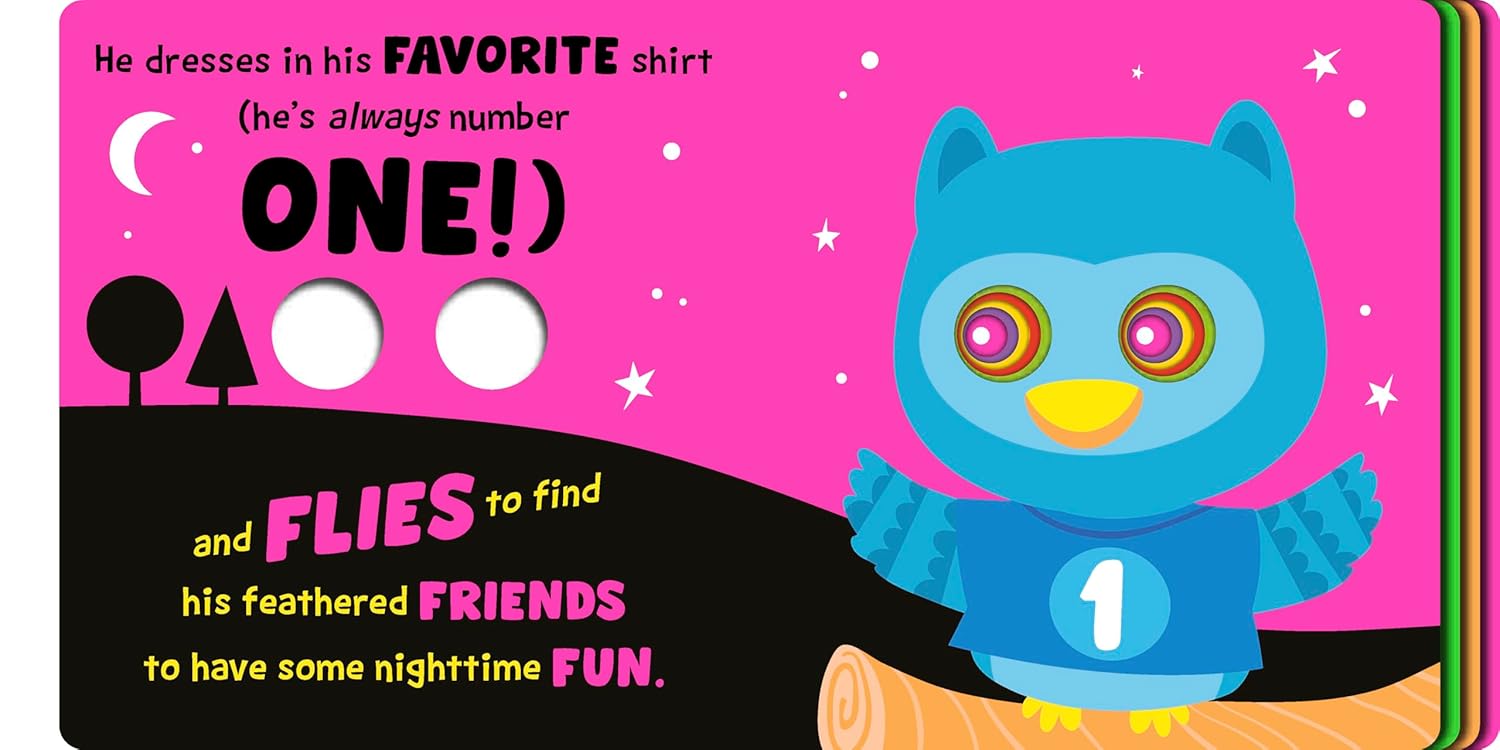 Hoot!: A Bright Book of Numbers!