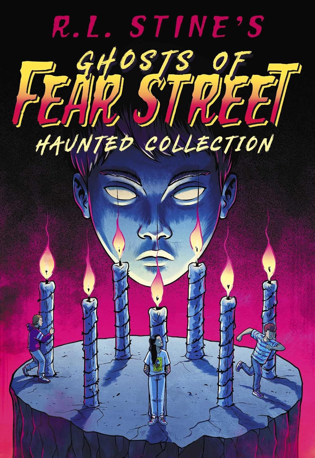 R.L. Stine's Ghosts of Fear Street Haunted Collection (Boxed Set): Hide and Shriek; Who's Been Sleeping in My Grave?; The Attack of the Aqua Apes; Nightmare in 3-D