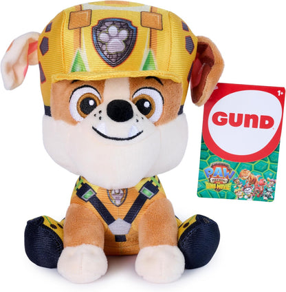 Paw Patrol - Movie 3 Gund Plush Rubble 15Cm (6075288)