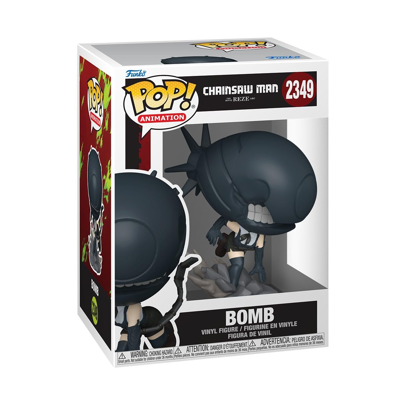 Funko POP! Animation: Chainsaw Man: Reze - Bomb - Sammelbare Vinylfigur - Geschenkidee - Offizielles Merchandise - Spielzeug für Kinder & Erwachsene - Modellfigur für Sammler und zur Ausstellung