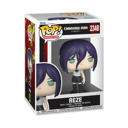 Funko POP! Animation: Chainsaw Man: Reze - Reze - 1 in 6 chance of receiving the rare Chase variant - Styles may vary - Collectable Vinyl Figure - Gift Idea - Official Merchandise