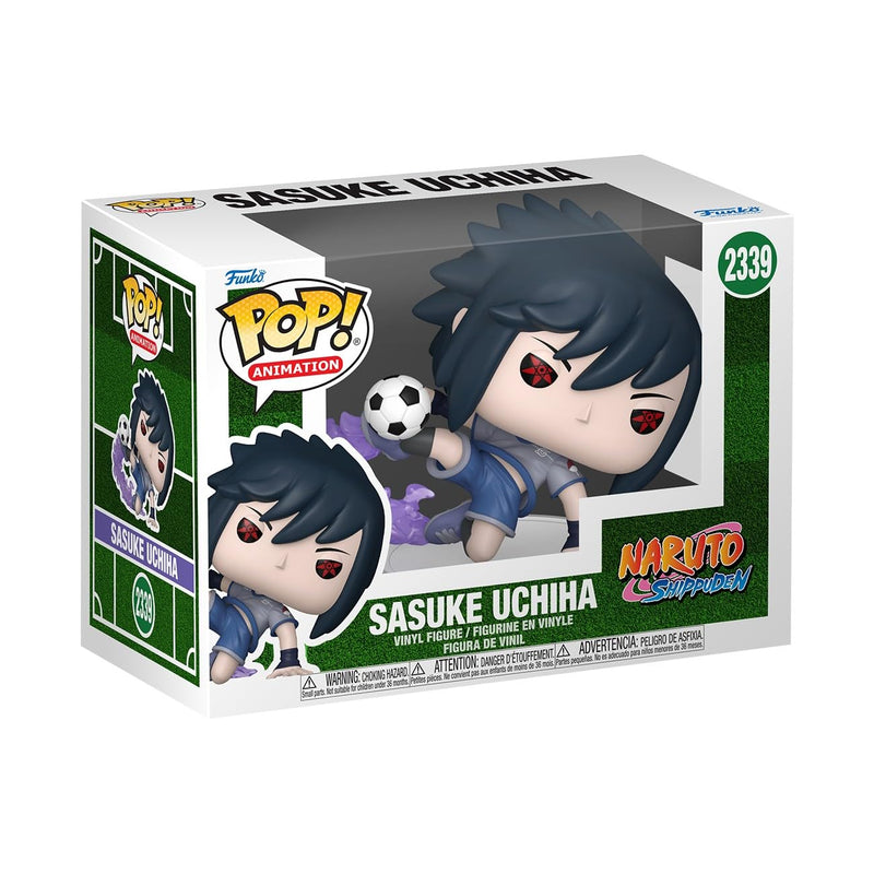 Funko POP! Animation: Naruto Shippuden Football - Sasuke - Figura in vinile da collezione - Idea regalo - Prodotto ufficiale - Giocattoli per bambini e adulti - Modello di figura per collezionisti