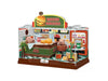I-TOTAL® - Shop in a Box creatieve kit DIY miniatuur 3D bouw en verzamel winkels in pastelstijl, model met decoratieve details (37 stuks) cadeau-idee (RIED CHICKEN