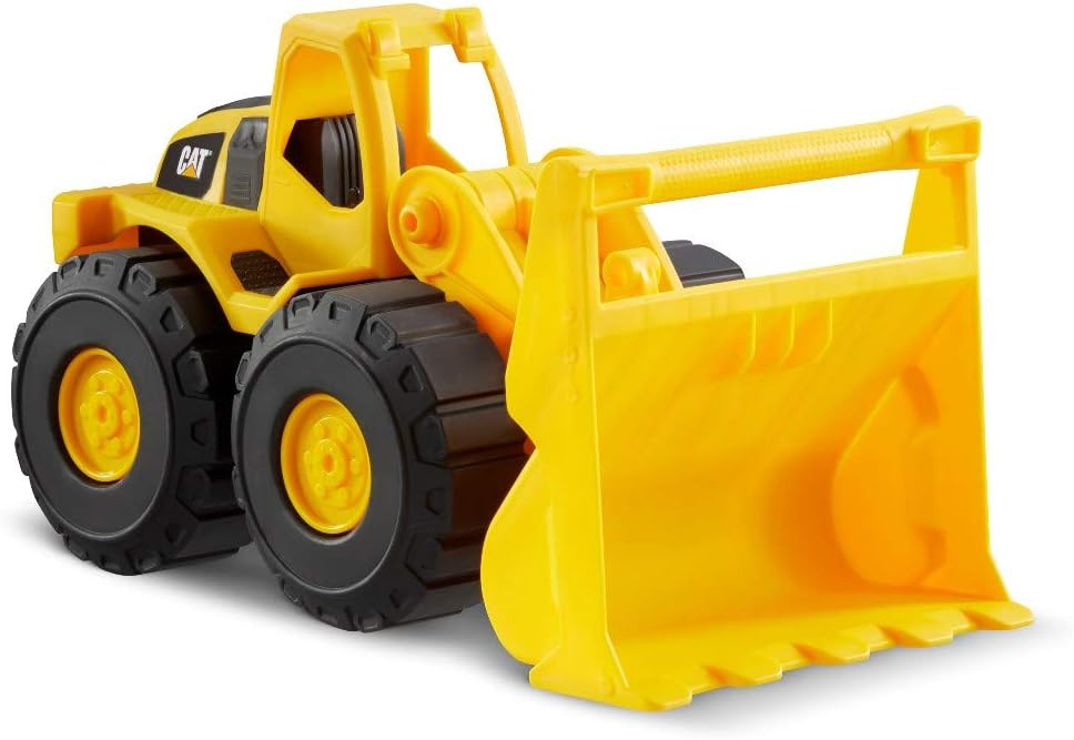 Caterpillar 82360 Bouwvoertuigen Mini Crew 3 Pack-Dump Truck, Wiellader & Graafmachine, Geel