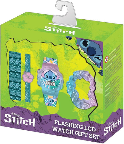 Stitch-Cadeauset Met Horloge En Armband - 4Dlg.
