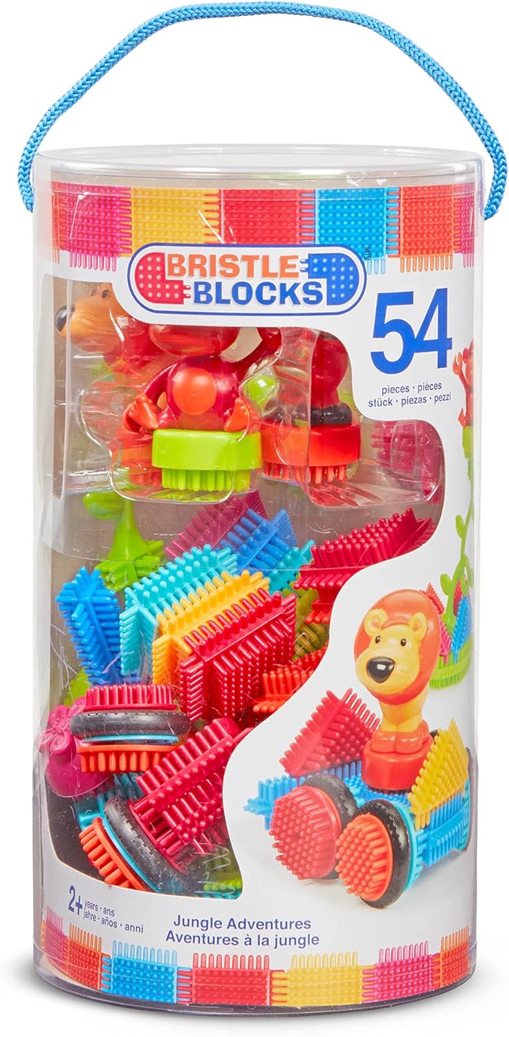 B. Toys BA3093Z Bristle Blocks, 54 delen Jungle Set