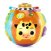 VTech - Lumi dierenbal, sensorische bal, interactief en muzikaal babybal, speelgoedkoe met lichteffecten, motoriek en kruipspel, cadeau voor baby's vanaf 6 maanden - inhoud in het Frans
