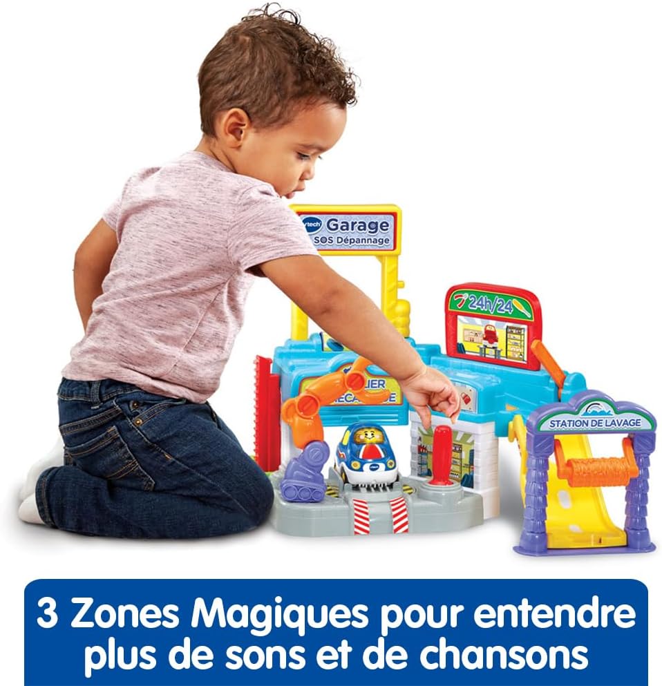 VTech - Tut Tut Bolides Garage voertuigen, 80-583205, meerkleurig