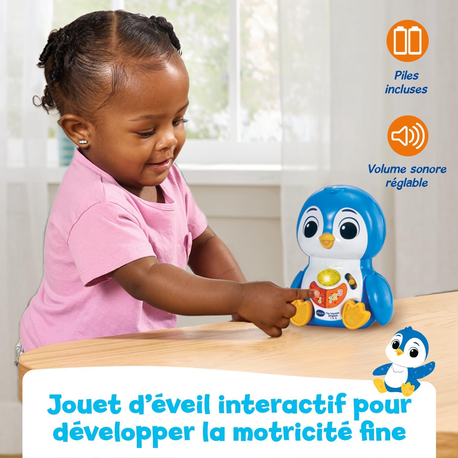 VTech Flip Flap Mijn Pinguïn 1.2.3