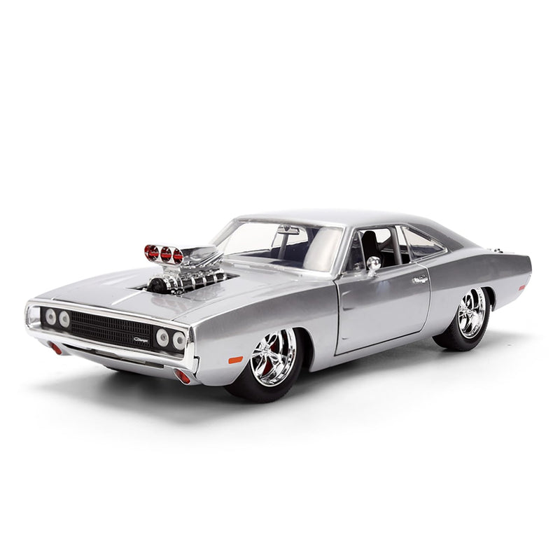 Jada Fast & Furious Anniversary DOM'S DODGE SILVER FINISH 1:24