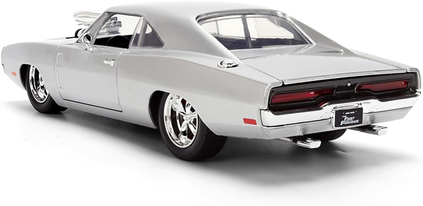 Jada Fast & Furious Anniversary DOM'S DODGE SILVER FINISH 1:24