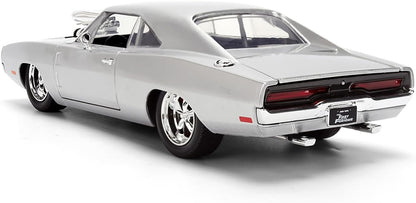 Jada Fast & Furious Anniversary DOM'S DODGE SILVER FINISH 1:24