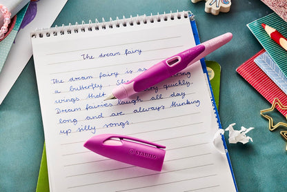 Ergonomische Vulpen – STABILO EASYbirdy – Linkshandig - 3D DreamWorld Special Edition - Roze