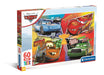 Clementoni - Puzzel voor kinderen, 60 MAXI delen Supercolor, voor kinderen van 4 + jaar, afbeelding van het Cars-karton, cadeau-idee, Made in Italy, 62 x 42 cm, 26332