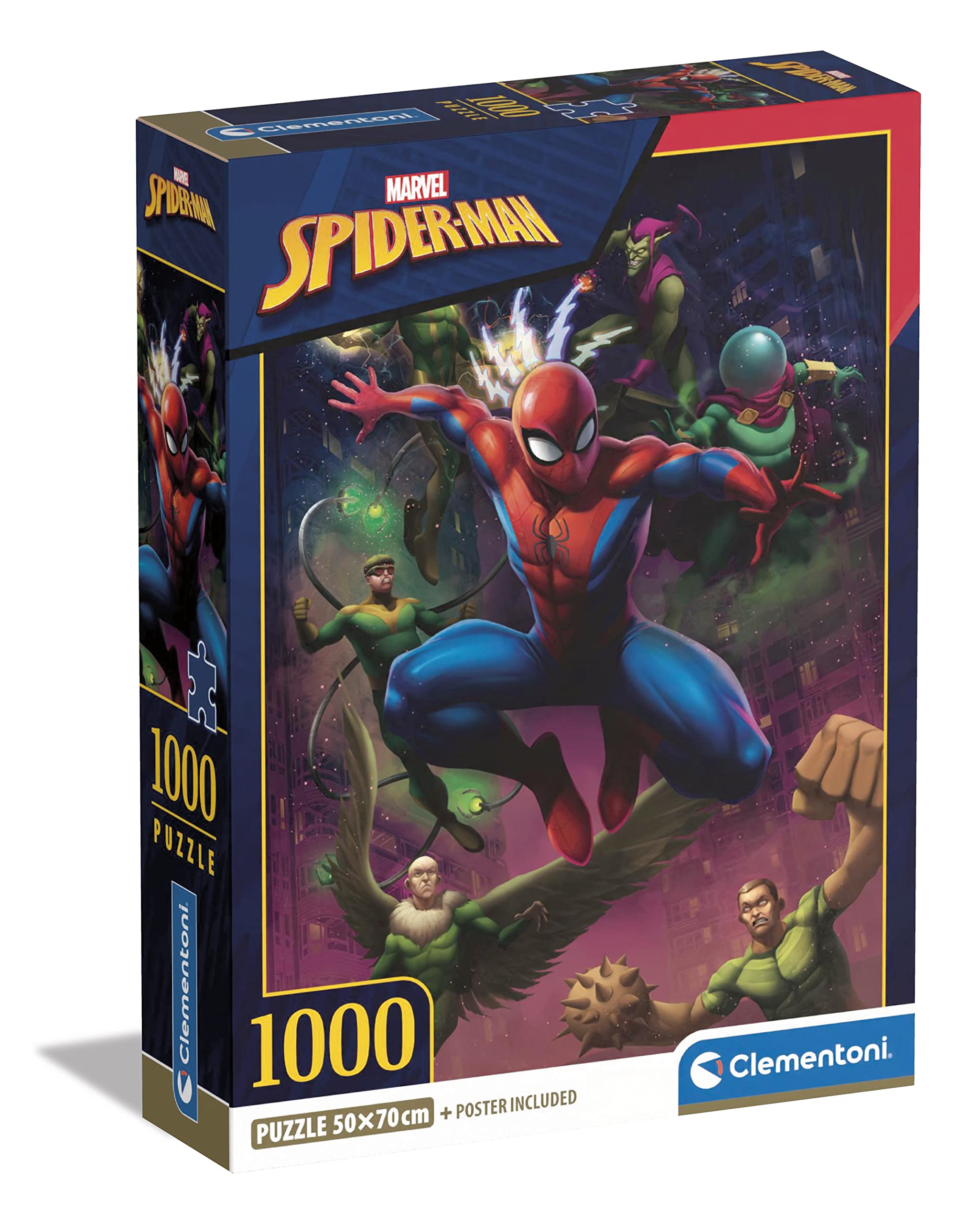 CLEMENTONI 1000 el. Compact Spiderman