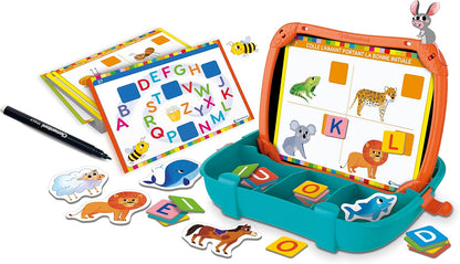 Clementoni Magnetische letter- en dierkoffer
