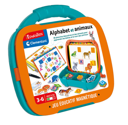 Clementoni Magnetische letter- en dierkoffer