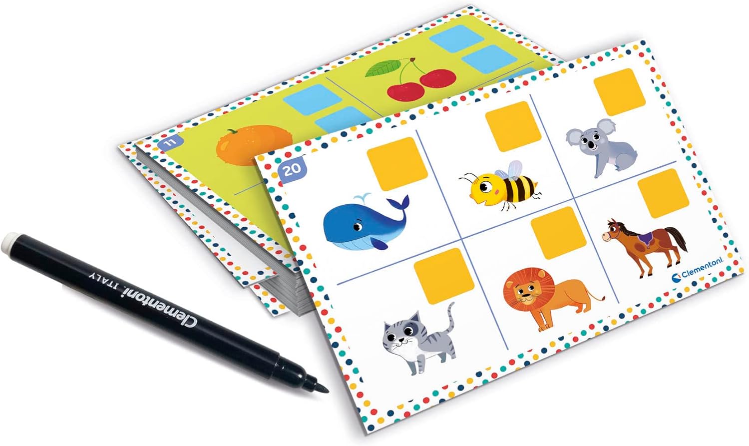 Clementoni Magnetische letter- en dierkoffer