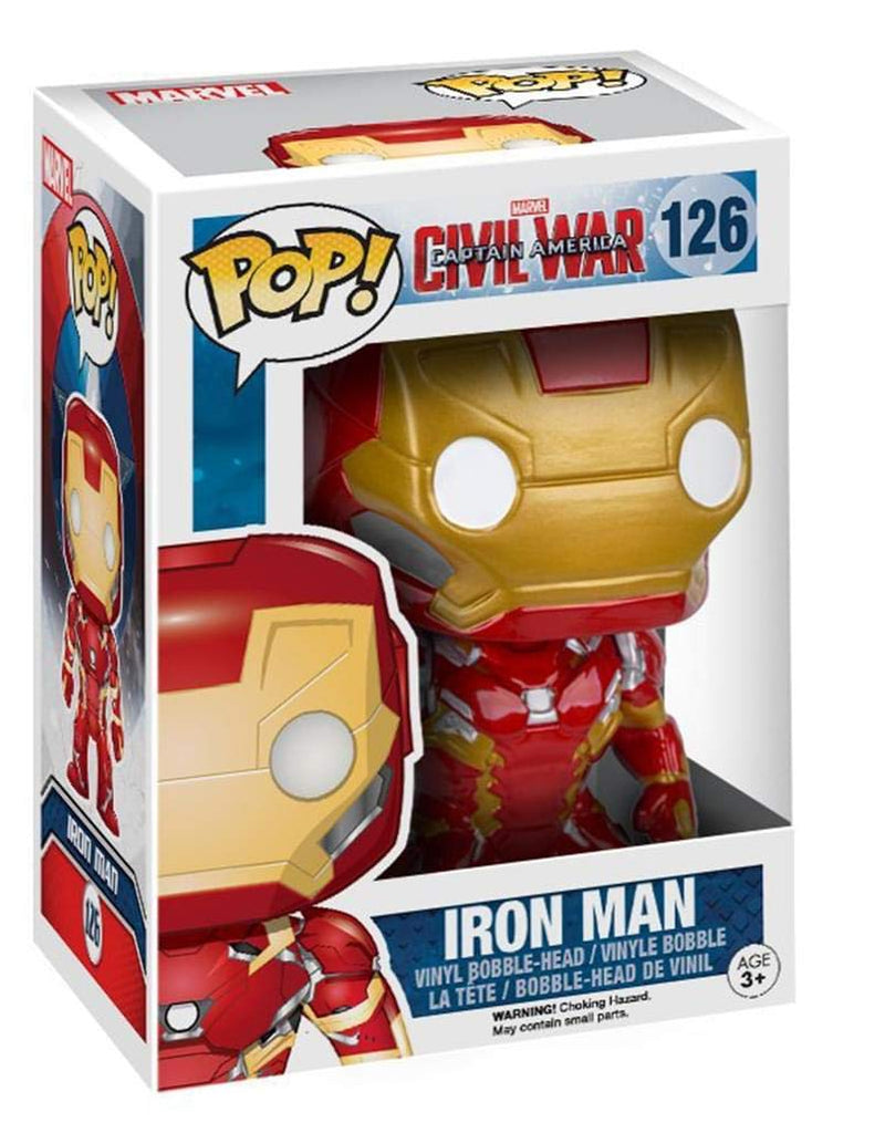 Underground Toys "POP! Bobble Marvel Captain America Iron Man" Toy
