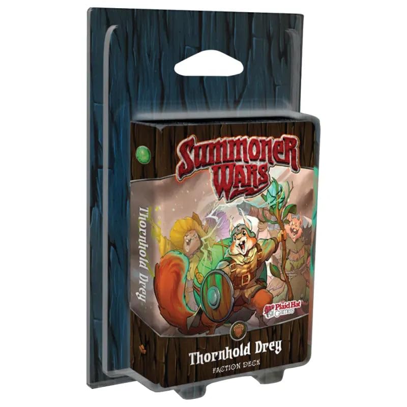 Summoner Wars 2nd Edition: Thornhold Drey by Plaid Hat Games | Ages 9+ | 2 Players | Squirrel Army Expansion with Fenn Timberheart, Strategic Card Game Add-On for Competitive Tactical Play